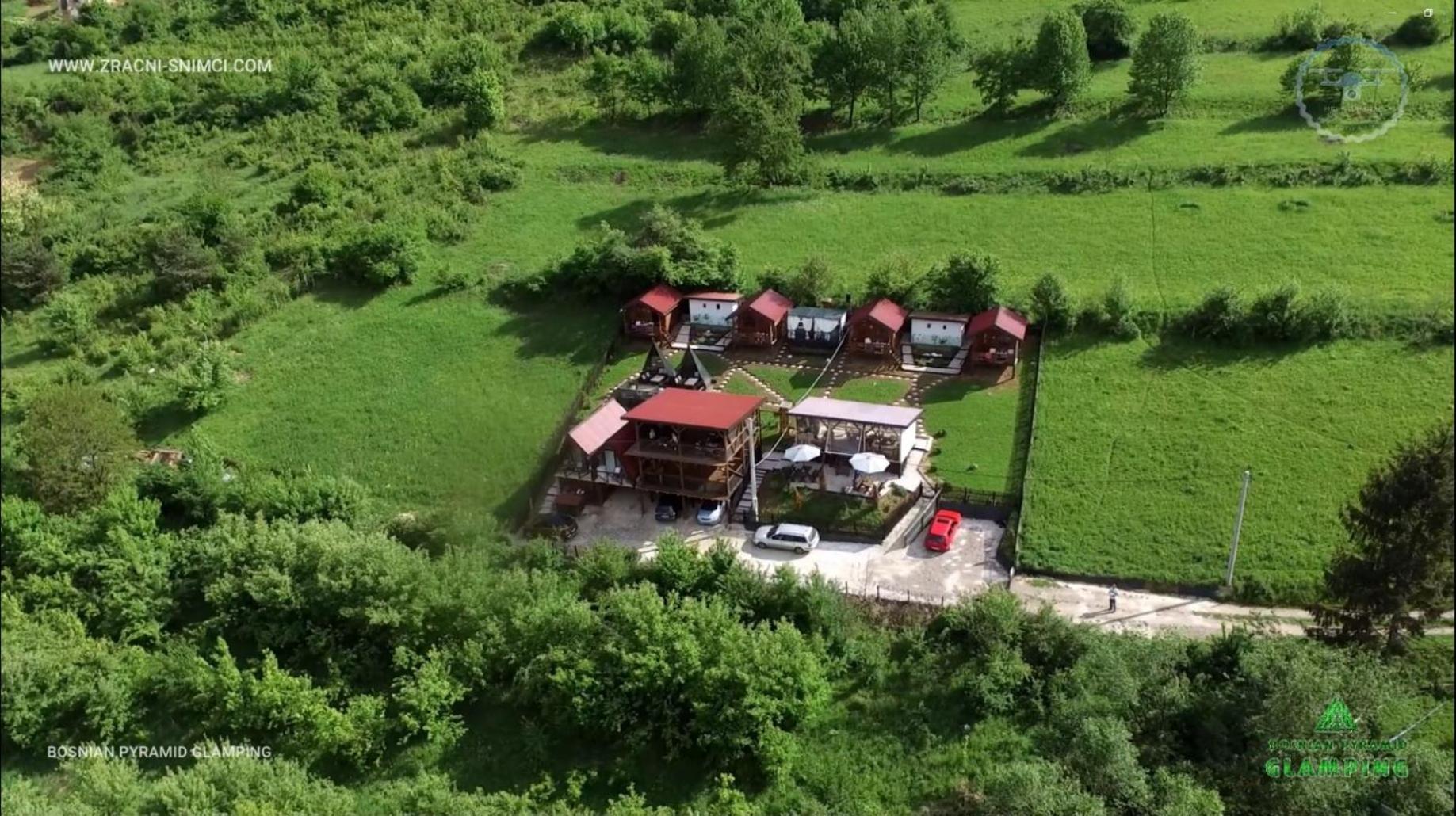 Bosnian Pyramid Glamping Hotel Visoko Exterior photo