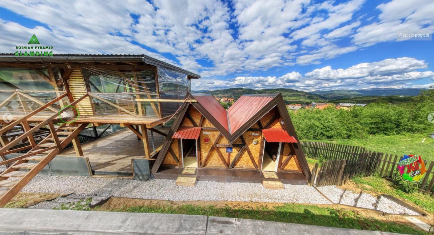 Bosnian Pyramid Glamping Hotel Visoko Exterior photo