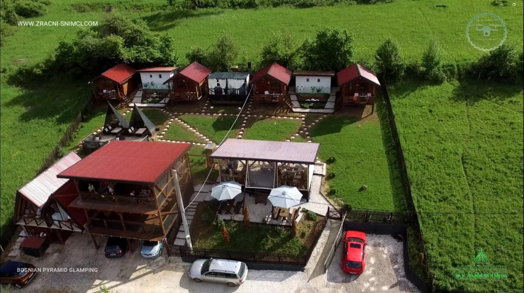 Bosnian Pyramid Glamping Hotel Visoko Exterior photo