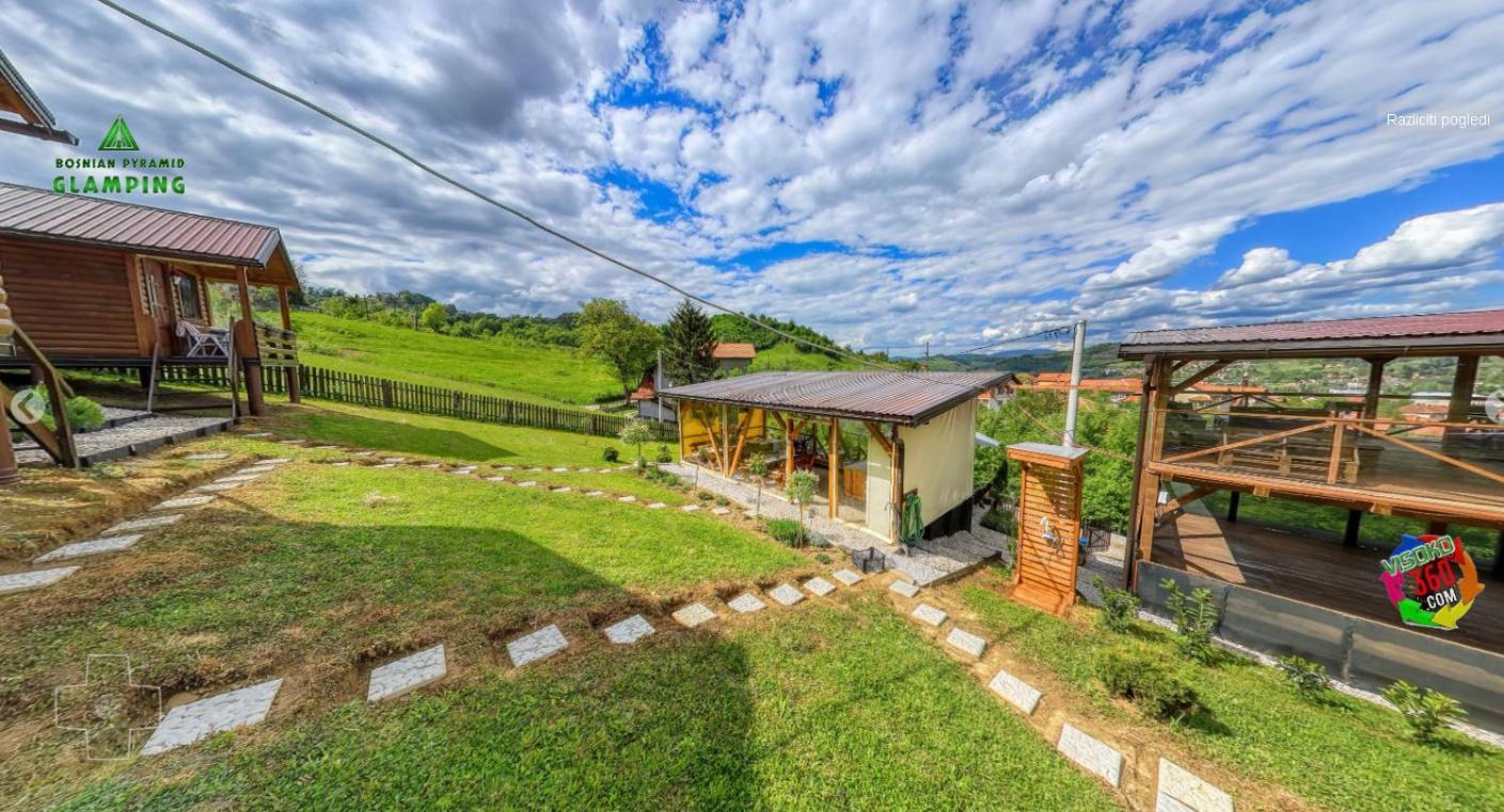 Bosnian Pyramid Glamping Hotel Visoko Exterior photo