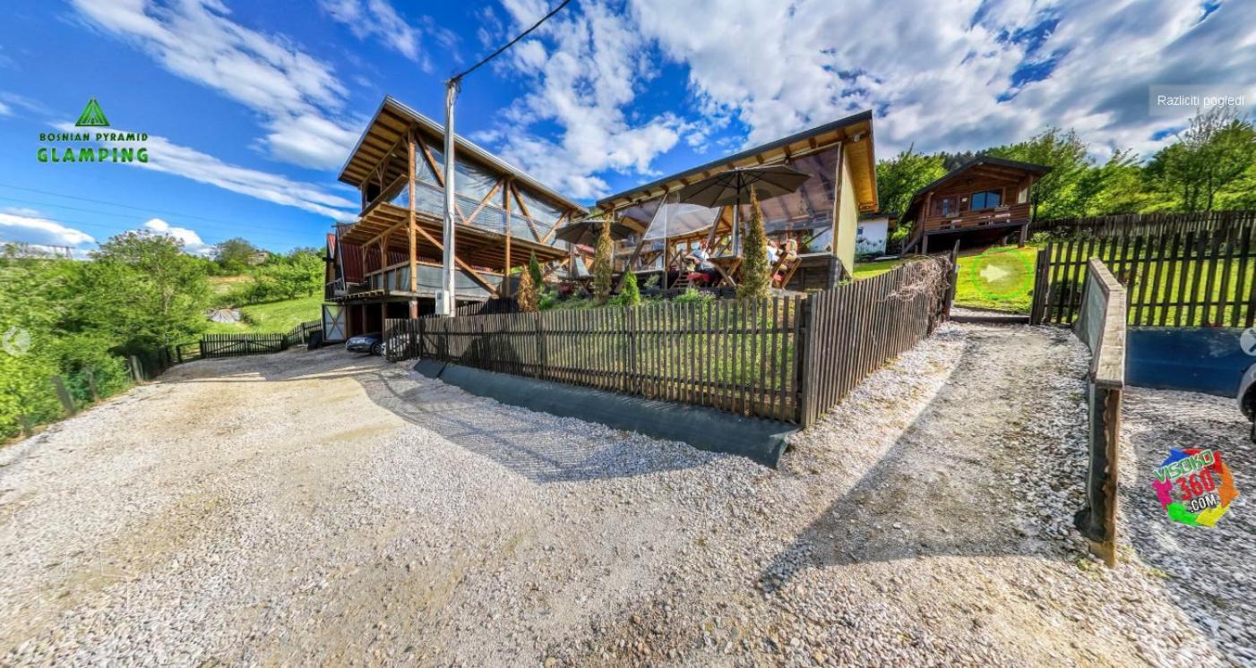 Bosnian Pyramid Glamping Hotel Visoko Exterior photo