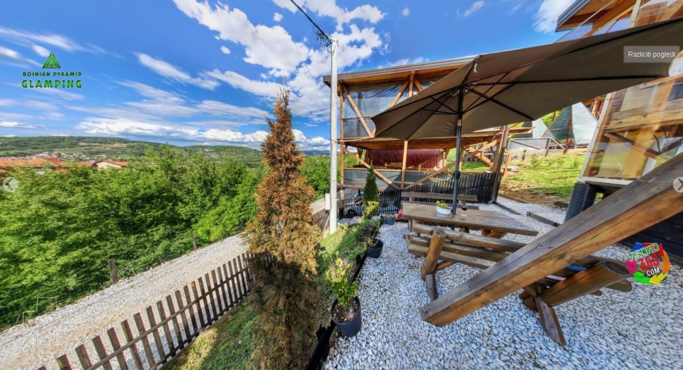 Bosnian Pyramid Glamping Hotel Visoko Exterior photo